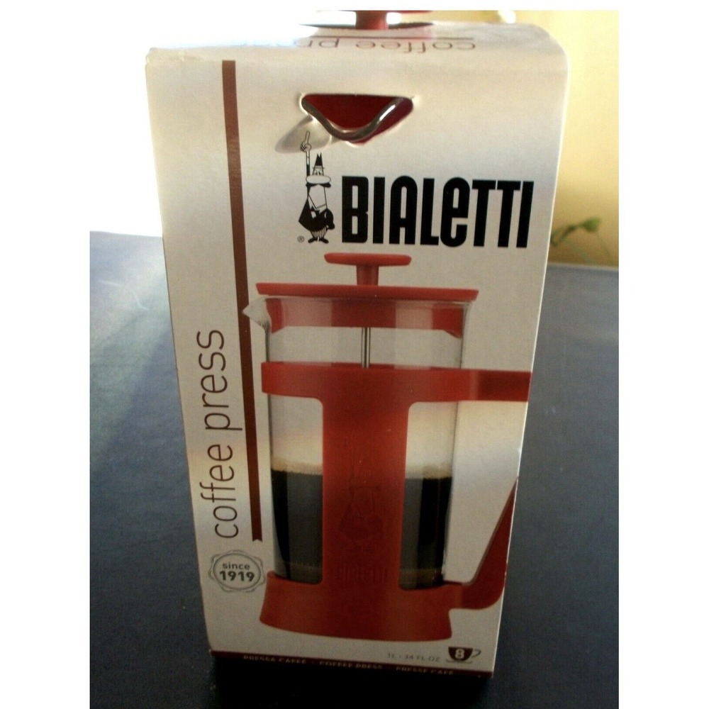 Bialetti Coffee Press Red - NEW W/O Box